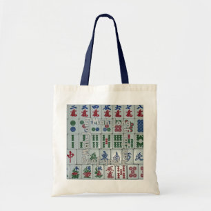 Tote Bag Mah-Jong sur les tuiles (set no 6)