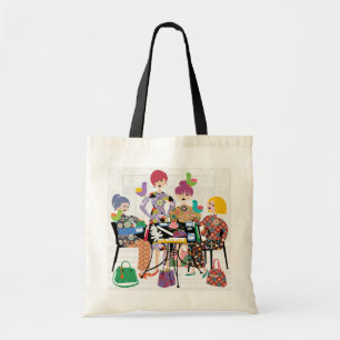 Tote Bag Mah Jongg Birds Fourre-tout