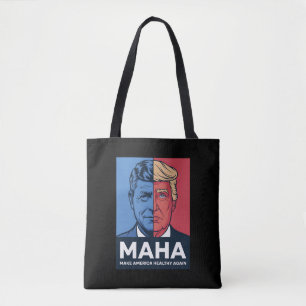 Tote Bag MAHA Rendre l'Amérique saine à nouveau Trump 2024