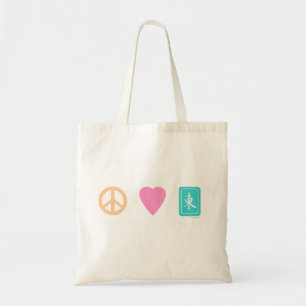 Tote Bag MahJong, amour de la paix