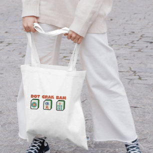 Tote Bag Mahjong Dot Crak Bam