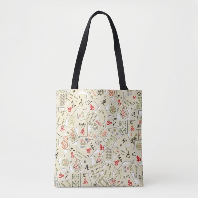 Tote Bag Mahjongg Mania ! (Devant)