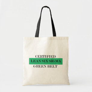 Tote Bag Maigre certifié six ceintures vertes Fourre-tout