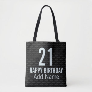 Tote Bag Maille 3D noire