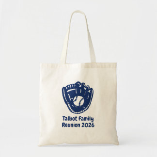 Tote Bag Maillot de baseball personnalisé pour réunion de f