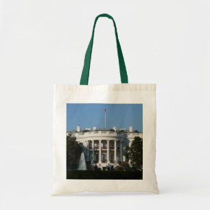 Tote Bag Maison Blanche de Noël pour les vacances Washingto
