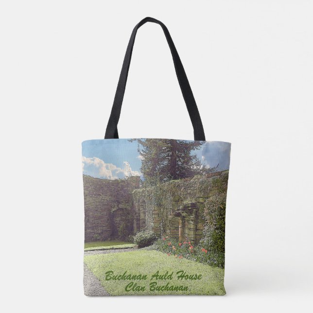 Tote Bag Maison Buchanan Auld - Clan Buchanan (Dos)