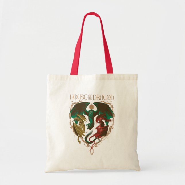 Tote Bag Maison du Dragon | Bouclier dragon (Devant)