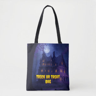 Tote Bag Maison hantée sur la colline