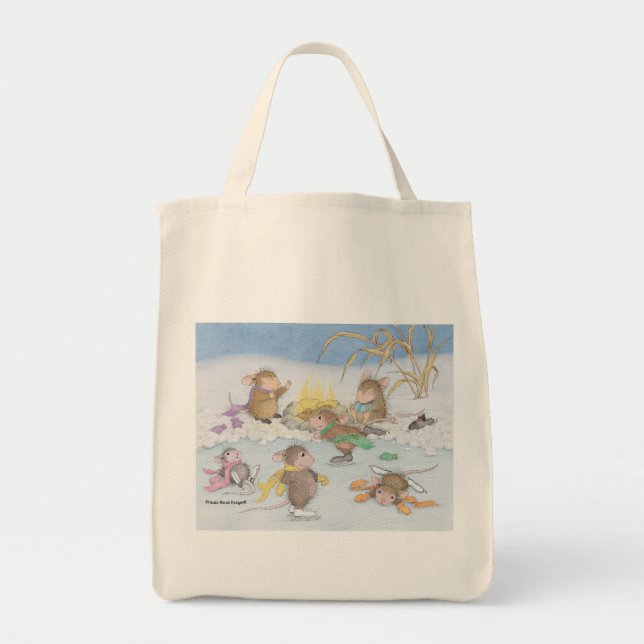 Tote Bag Maison-Souris Designs® - épicerie Fourre-tout (Devant)