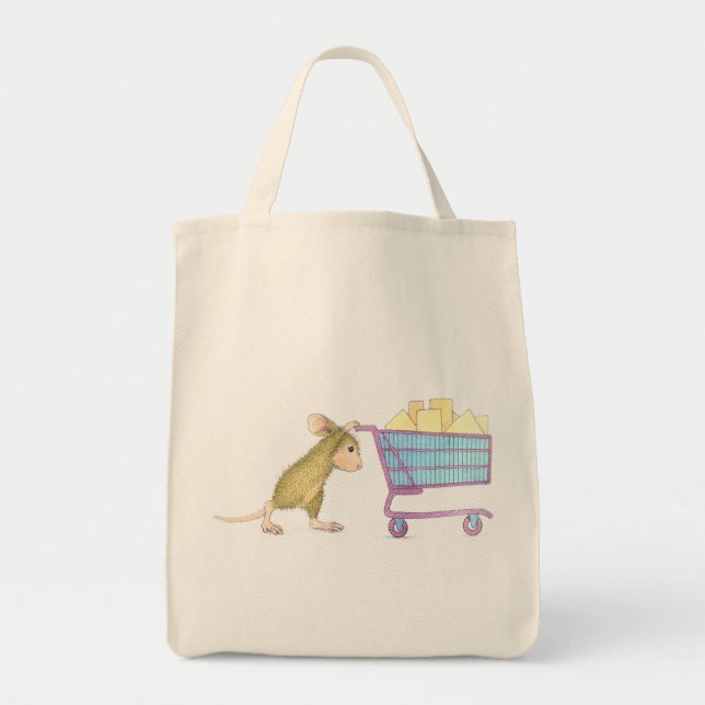 Tote Bag Maison-Souris Designs® - épicerie Fourre-tout (Devant)