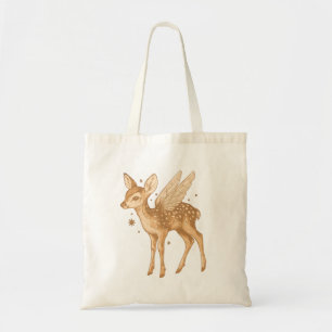 Tote Bag Maisonnette féerique à aile mystique Cottagecore