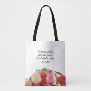 Tote Bag Maître À CAUSE DE VOUS, JE CROYAIS QUE JE POUVAIS