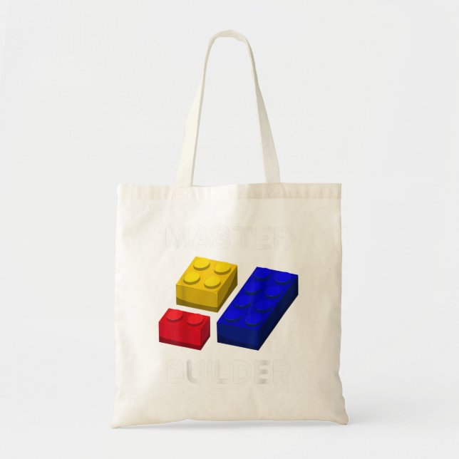 Tote Bag Maître Constructeur Maillot Bâtiment Enfants Jouet (Devant)