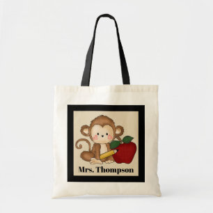 Tote Bag Maître singe ajouter nom fourre-tout