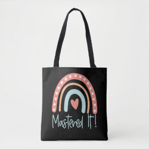 Tote Bag Maîtrise Diplôme Diplôme Diplôme Cadeau Masqu