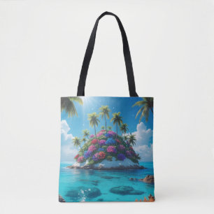 Tote Bag Majestic Island Pittoresque