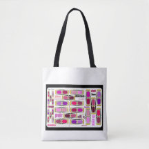 Tote bag make up