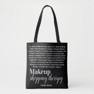 Tote Bag Makeup Shopping Therapie  Tasche