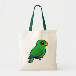 Tote Bag Mâle de perroquet d'Eclectus