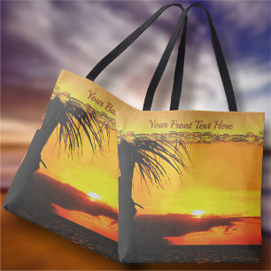Tote Bag Malecon Sunset 2441