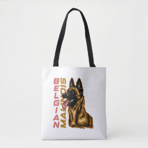 Tote Bag Malinois belge