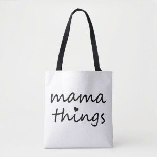 Tote Bag Mama Choses Premier Fête des Mères Nouvelle Maman