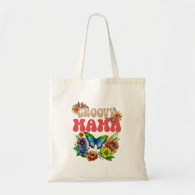 Tote Bag Mama Super Floral (Devant)