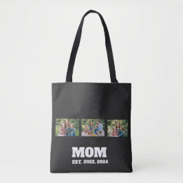 Tote Bag Maman a établi un script noir 3 Photo