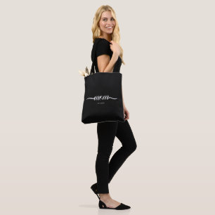 Tote Bag Maman a établi un script personnalisé Année Mère