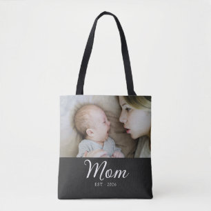 Tote Bag Maman a établi un script photo noir