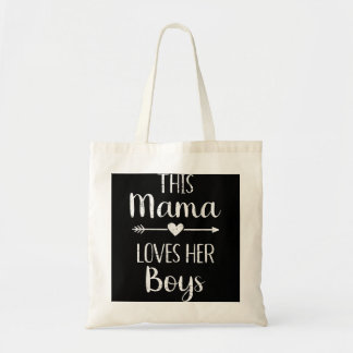 Tote Bag Maman, cette maman adore ses garçons