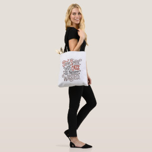 Tote Bag Maman de chat Temps passé avec les chats