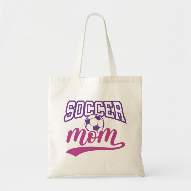 Tote Bag Maman de football (Devant)