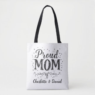 Tote Bag Maman fière de | Cadeau Personnalisé Pour Maman |