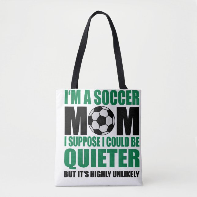 Tote Bag maman foot fourre-tout (Devant)