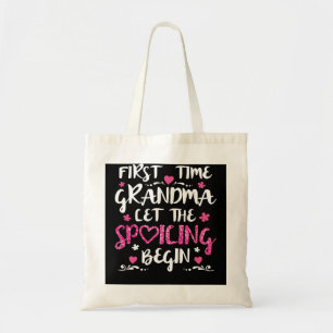 Tote Bag Maman Grand-Mère Laisser Le Spoiling Commencer Drô