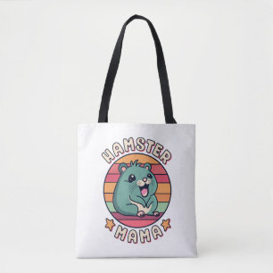 Tote Bag Maman hamster mignon kawaii rongeur mère