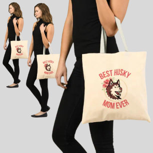 Tote Bag Maman Husky, Maman de chien, Cadeau de chien