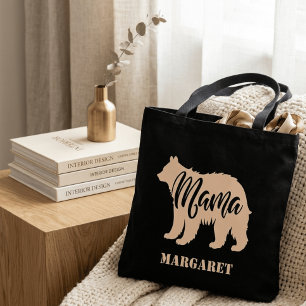 Tote Bag maman ours élégant personnalisé