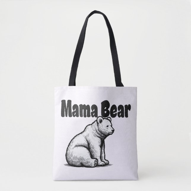 Tote Bag Maman Ourse  (Devant)