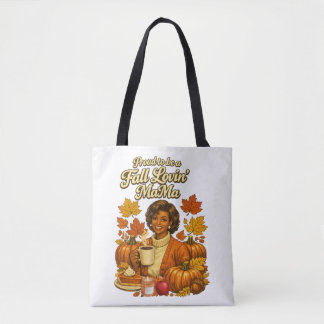 Tote Bag Maman qui aime l'automne