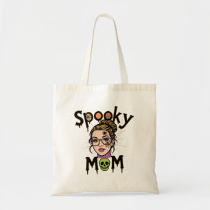 Tote Bag Maman sorcière drôle d'Halloween maman effrayante