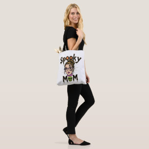 Tote Bag Maman sorcière Halloween drôle et effrayante