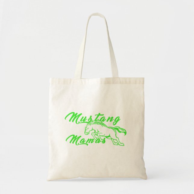 Tote Bag Mamans Green Fourre-tout de mustang (Devant)