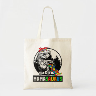 Tote Bag Mamasaurus T rex Dinosaur Vêtements Cadeaux. Funn
