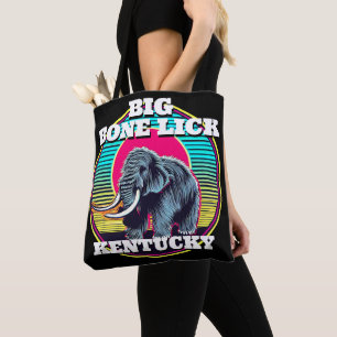 Tote Bag Mammoth et Big Bone Lick Kentucky