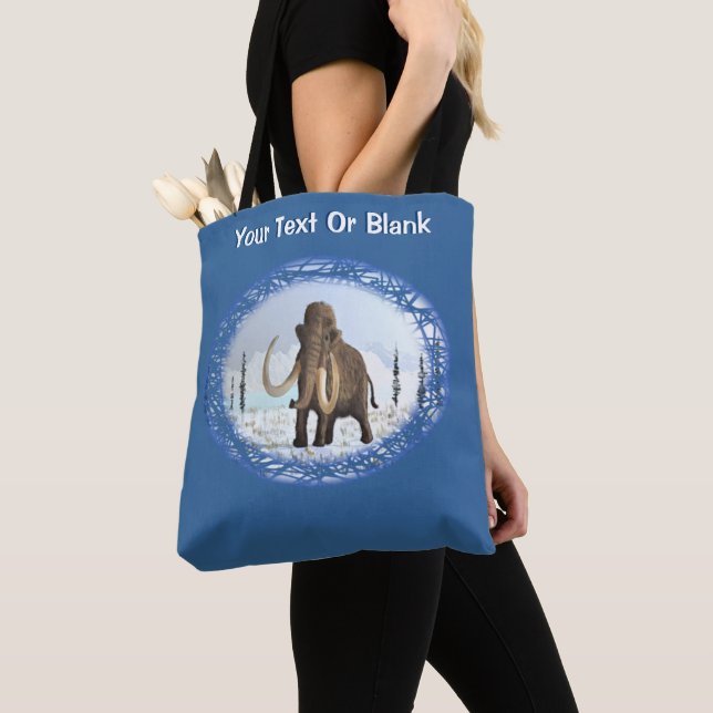 Tote Bag Mammoth laineux (De près)