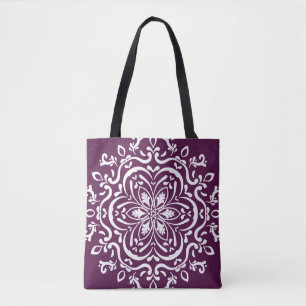 Tote Bag Mandala Blackberry