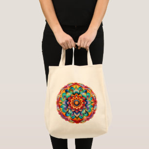 Tote Bag Mandala / Flower Design